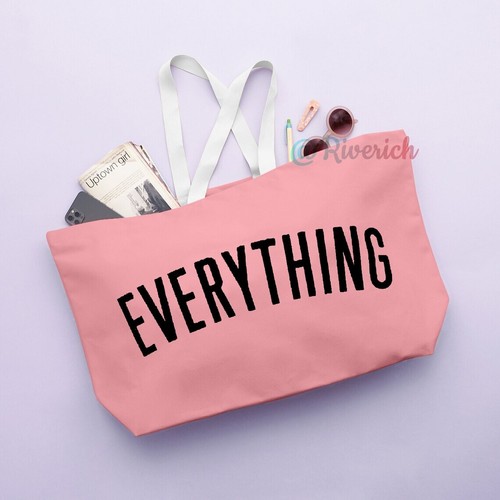 RIVERICH Canvas Tote Bag - Extra Large Shopping Beach Totes Bags Reusable Bag - Picture 34 of 60