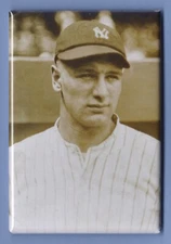 LOU GEHRIG BASEBALL CARD *2x3 FRIDGE MAGNET* ALL STAR PLAYER NEW YORK YANKEES