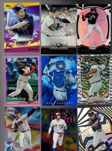 MLB Baseball 1000 Card Lot - rookies-stars mostly COMMONS GREAT LOT OLD & NEW - Picture 9 of 9