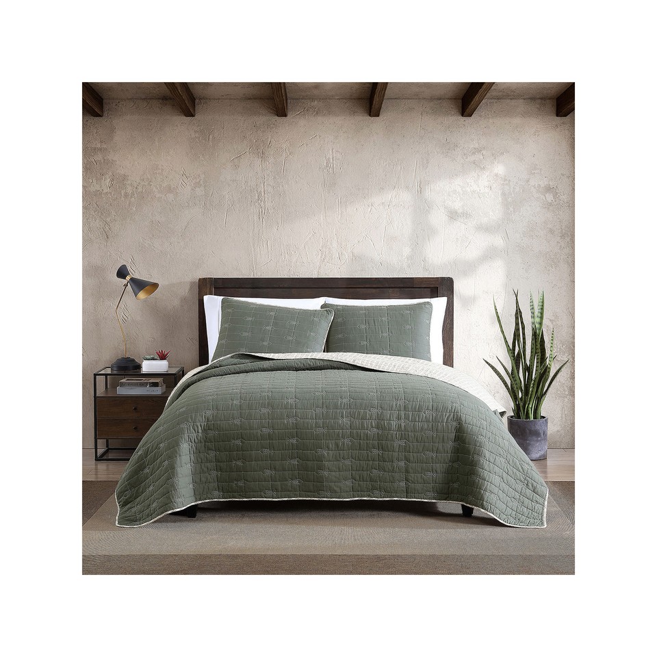 Eddie Bauer USHSA91145075 Troutdale Quilt Set Green King eBay