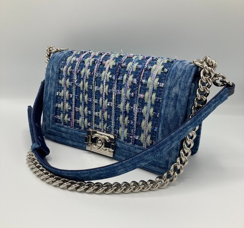 CHANEL Medium Boy Bag, Rare Denim