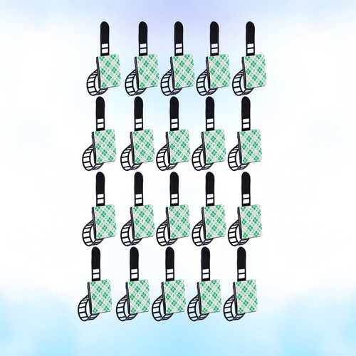 20 PCS Securing Clip Reuseable Cable Ties Cord Management Holder - Afbeelding 7 van 11