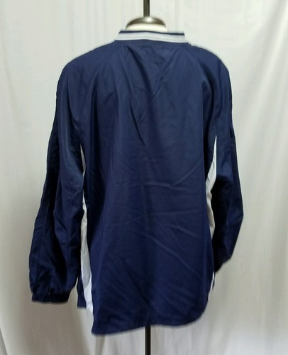 NEW Sport-Tek JST62 Pull Over Jacket V-Neck Raglan Wind Shirt Port AuthorityNavy - Picture 5 of 7