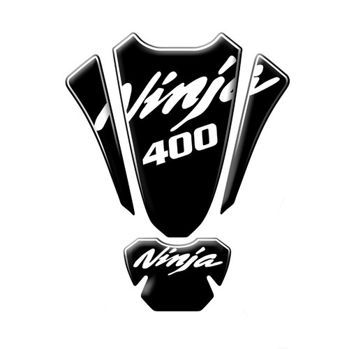 3D Decal Full Fuel Tank Pad Protector Sticker Knee Grip para Kawasaki Ninja 400 - Imagen 4 de 10