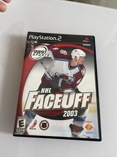 NHL FaceOff 2003 - Playstation 2 PS2 Game - Complete Sony Instruction Book