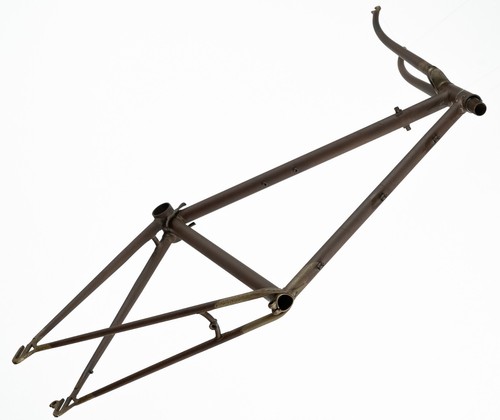 GRANDIS STEEL FRAMESET FRAME 80s VINTAGE LUGS COLUMBUS BICYCLE EROICA ROAD - Picture 8 of 20