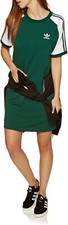 adidas Originals Raglan Dress 32 XS CE4963 GREEN TEE T SHIRT NEW NWT