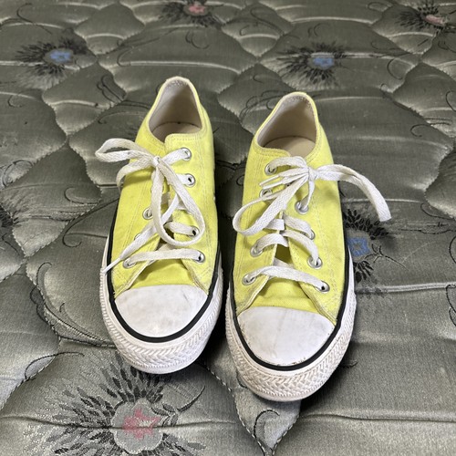 Gelbe Converse Allstars Herren Größe 4 - Bild 4 von 7