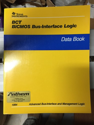 Data Book = Texas Instruments Semiconductor Set of Six CMOS & Bus Logic = Lot - Picture 10 of 13