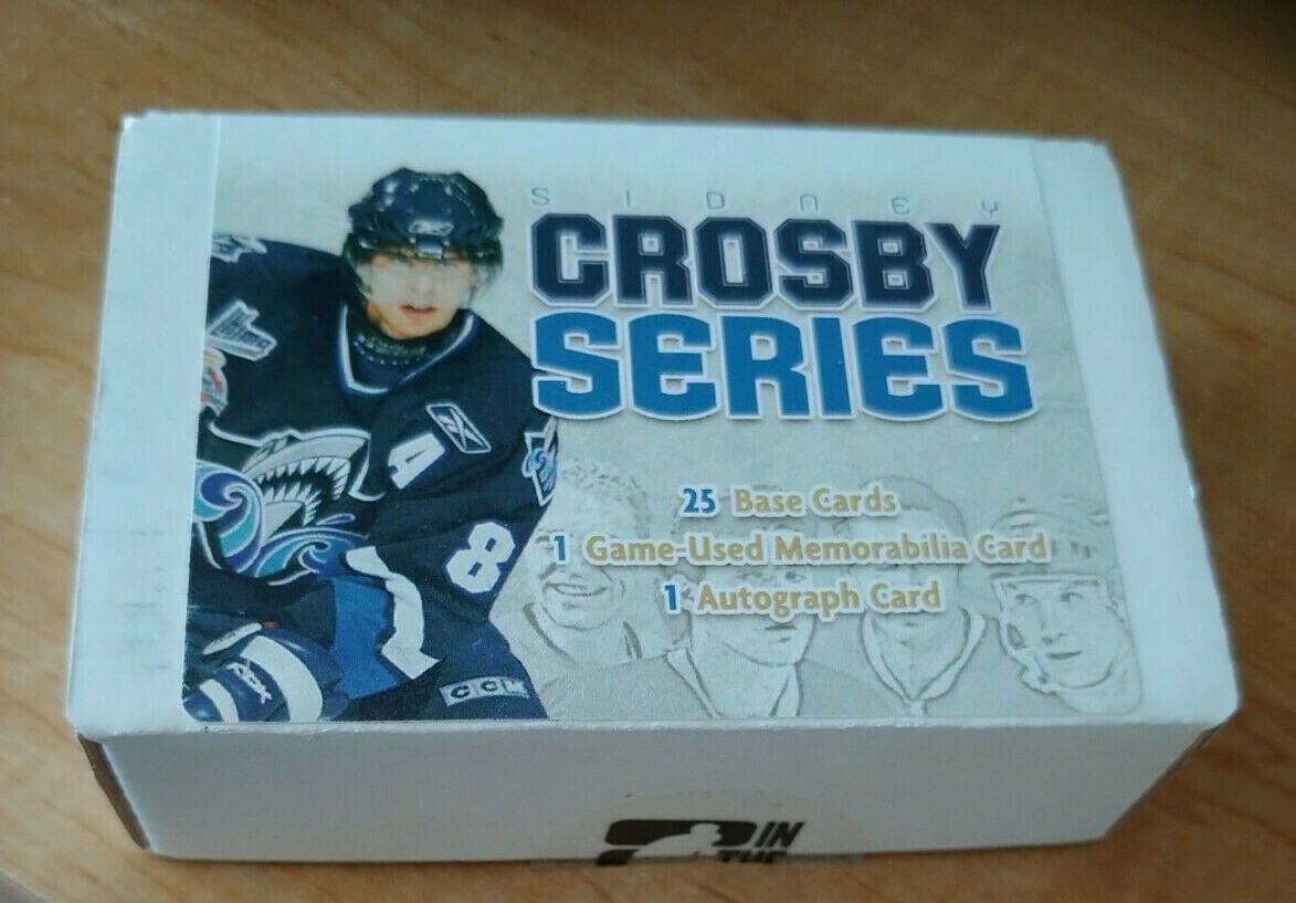 Nintendo Switch CROSBY 10.17 2005-06 Upper Deck Ice Frozen Fabrics Patches Sidney Crosby