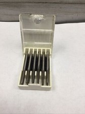  Box of 12 Tap Set Carbon Steel Taps Taper 6-32  6-32T HSS