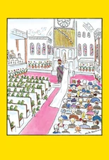 Frog Wedding Funny Wedding Card - Greeting Card by Nobleworks