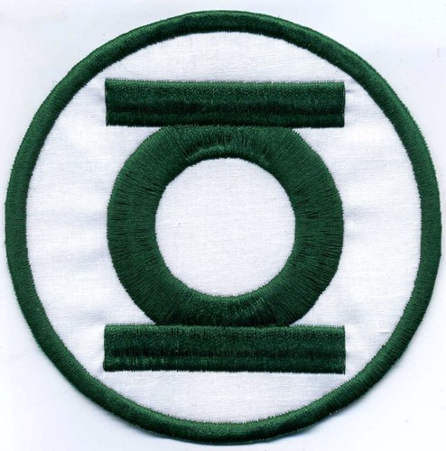 Parche de hierro bordado estilo clásico Green Lantern Corps de 5 - Imagen 3 de 3