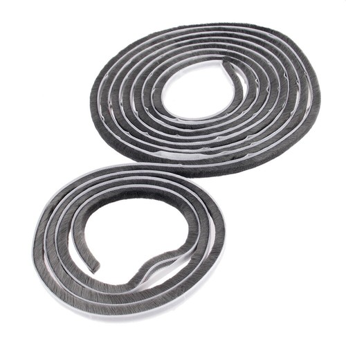 Self Adhesive 5M Door Window Frame Weather Stripping Seal Sealing Strip Brush - Picture 5 of 12