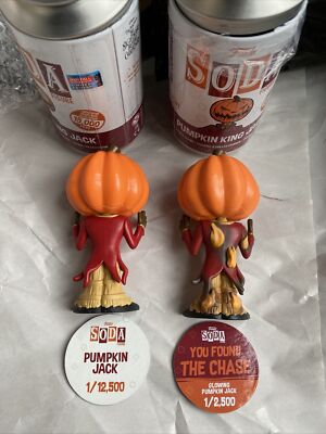 Funko Pop Soda缶　パンプキン・キング・ジャック chase 蓄光 Funko Pop Soda缶 パンプキン・キング・ジャック chase 蓄光