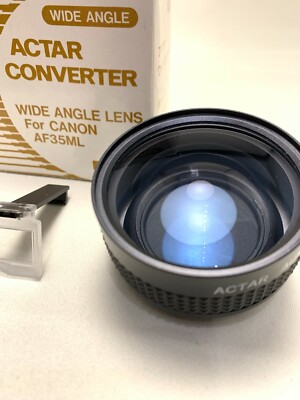 レアACTAR CONVERTER 広角レンズ Canon Sure Shot ACTAR CONVERTER TELEPHOTO LENS for Canon AF35ML Wide Angle (N051