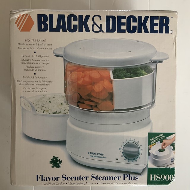Black Decker Hs900 Flavor Scenter Steamer Plus For Sale Online Ebay Black Decker Hs900 Flavor Scenter Steamer Plus For Sale Online Ebay