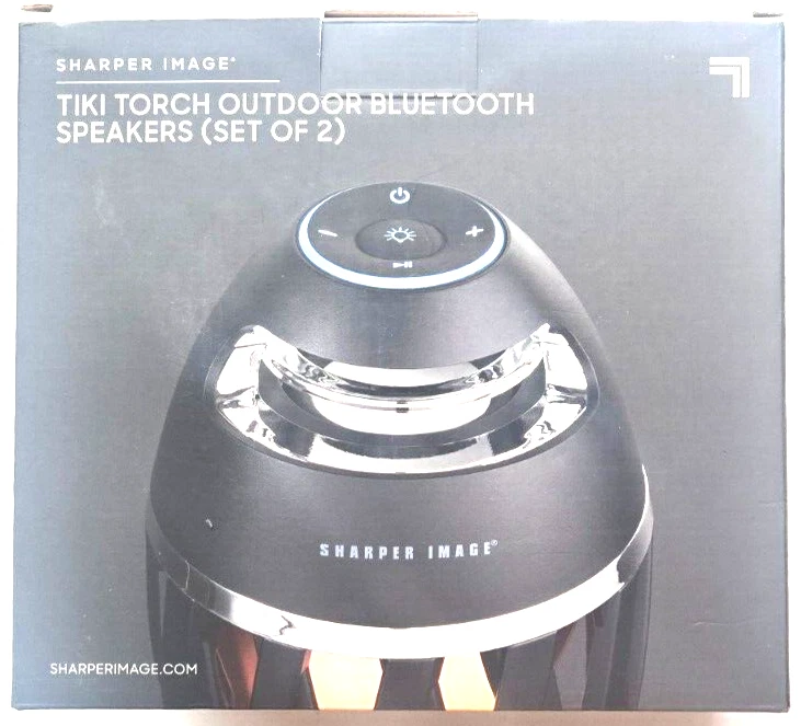 TikiTunes Portable Bluetooth 5.0 Indoor/Outdoor Wireless Speakers, LED Torch Atm - Image 3 of 4