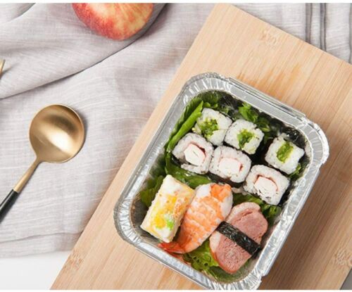 Disposable Aluminum Foil Pans Premium Quality for Baking Cooking 2.25 Lb Oblong - Picture 2 of 5