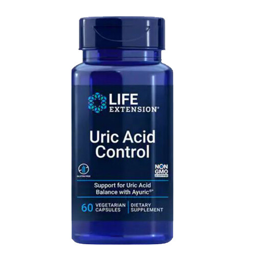 Uric Acid Control 60 Veg Caps By Life Extension - Picture 1 of 1
