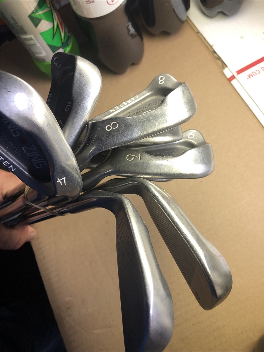 PING - DA Ping Zing Red Dot Stiff Flex 3-Pw Karsten Steel 932495 HB6