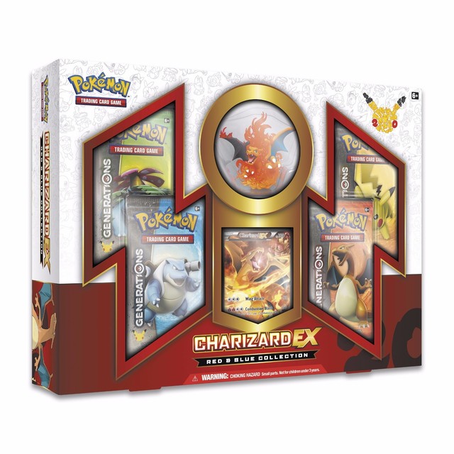 ORIGINAL POKEMON cards CHARIZARD EX Box Gift Set SEALED!!