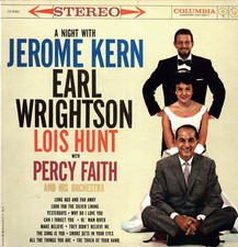 LP A NIGHT WITH JEROME KERN EARL WATSON LOIS HUNT PERCY FAITH