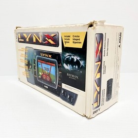 Atari Lynx Console - Batman Edition + Box & Game - Tested & Working