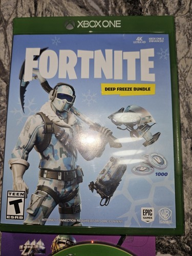 Fortnite: Deep Freeze Bundle (Microsoft Xbox One 2018) Tested No Code - Picture 2 of 5