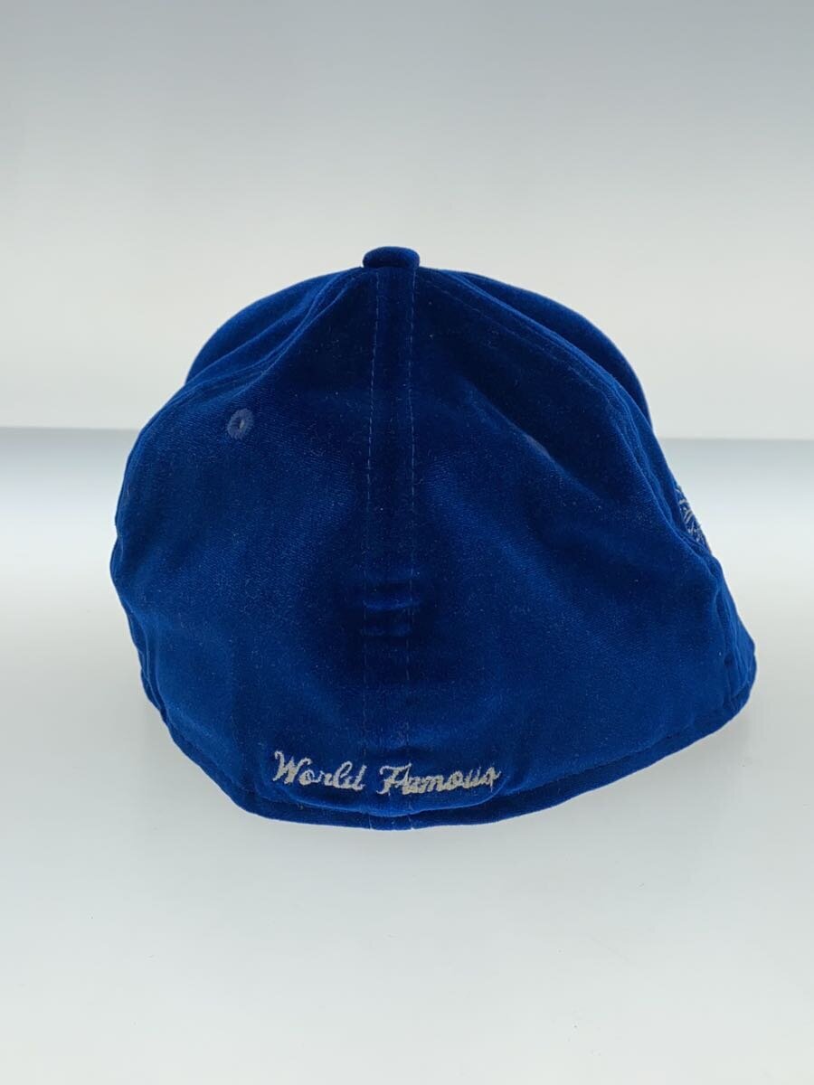 Supreme 22AW VELOUR BOX LOGO NEW ERA Cap 7 3 8 Velour BLU
