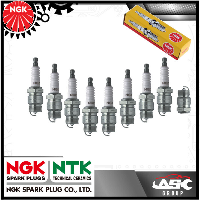 8x NEW NGK Replacement SPARK PLUGS - Part No. AP8FS Stock no 2227 8pk sparkplugs