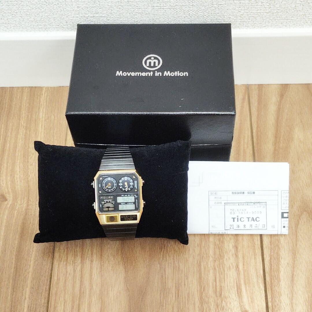 Movement In Motion Ana-Digi Temp Black Gold | eBay Movement In Motion Ana-Digi Temp Black Gold | eBay