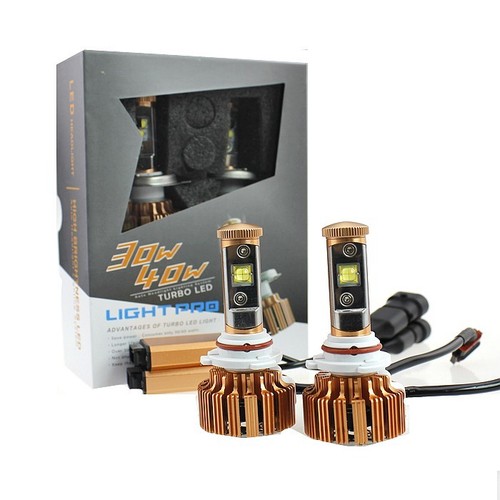 New US Cree 60W & 7200LM/Set LED Headlight Kit - 9006 or HB4, Cool White 6000K - Picture 9 of 9