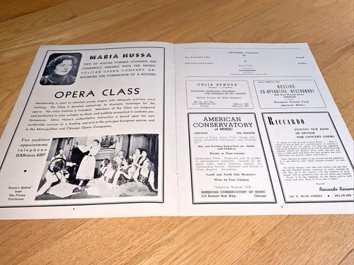 Abril 1944 PROGRAMA DE ORQUESTA SINFÓNICA CHICAGO LILY PONS/ANDRE KOSTELANETZ - Imagen 4 de 12