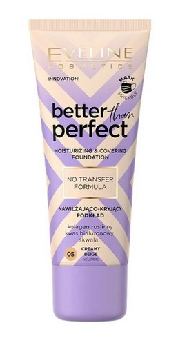 Eveline Better than Perfect Moisturising&Covering Foundation No.04 Natural Beige - Picture 8 of 9