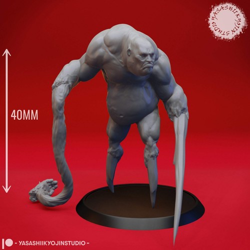 Sorrowsworn | ESCALA DE MESA | D&D TTRPG Monster Miniature | Yasasashii Kyojin Stu - Imagen 7 de 18