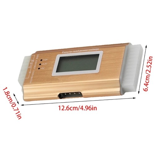 PC Power Supply Tester with LCD Display for Multiple Interfaces Diagnosis - Afbeelding 8 van 8