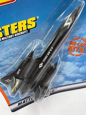 Matchbox Sky Busters SR-71 Blackbird U.S. Air Force Black Matchbox Sky Busters SR-71 Blackbird U.S. Air Force Black