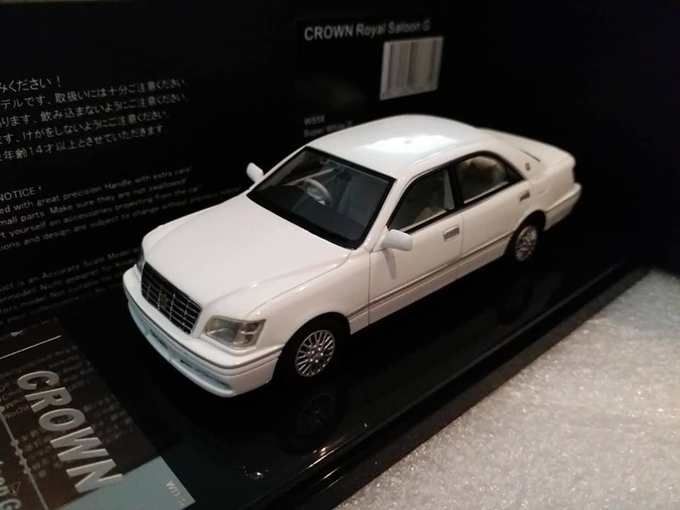 1 43 Wit's WITS Toyota Crown Royal Saloon G JZS175 Super White II 1999 W558 1 43 Wit's WITS Toyota Crown Royal Saloon G JZS175 Super White II 1999 W558