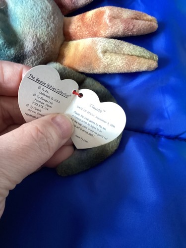 Ty Beanie Baby Lot #2 of 4 Sea Creatures - Pre-owned - Picture 6 of 12