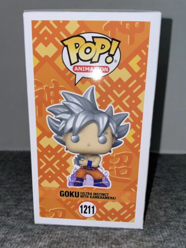 Funko Pop: Dragon Ball Z - Goku (Ultra Instinct Kamehameha) #1211 Exclusivo de Nueva York - Imagen 4 de 6