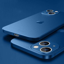 For iPhone 17 16 15 14 13 12 Pro Max 11 Ultra-thin Matte Hard Slim PP Case Cover