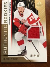18-19 UD SP Game Used Authentic Rookies Jersey #114 Dominic Turgeon /499