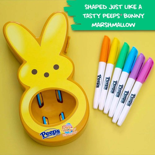 Decorador de huevos The Eggmazing - Peeps Bunny - Juego de artes y manualidades incl. 6 Colores NUEVO - Imagen 2 de 6