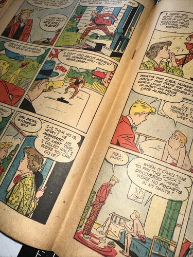 Henry Aldrich Comic Ca.1950 No.3 Golden Age Comic BLG - Imagen 8 de 10