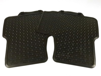 Gummimatten Satz hinten schwarz 2-teilig NEU Original Volkswagen VW up