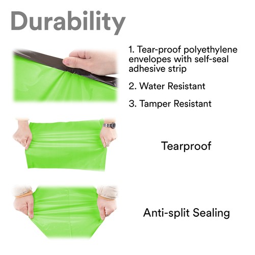 8"x10" Poly Mailers Mailing Shipping Waterproof Envelopes Tear-Proof Postal Bags - Picture 9 of 65