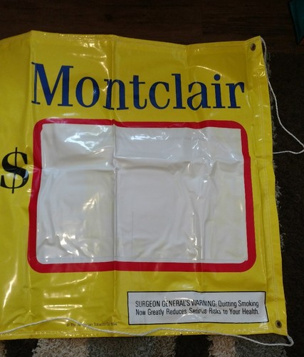 Montclair Zigaretten großes Banner mit Preisen You Got Taste - Bild 2 von 6