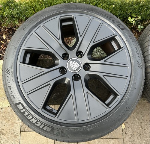 Porsche 9J1 Taycan 9+11x 20 4S AERO Blade Design Turbo Felgen Sommer rim - Bild 8 von 23