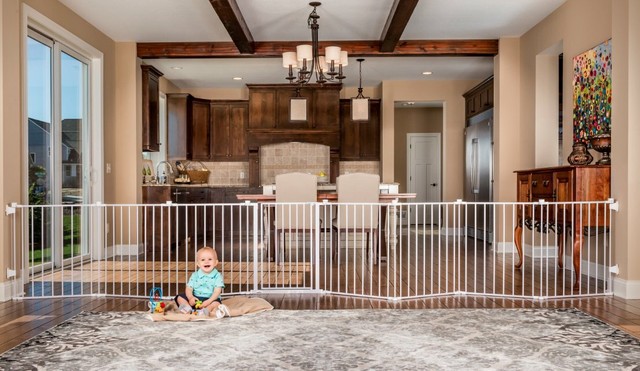 4-In-1 3DAYSHIP Regalo 192-Inch Super Wide Adjustable Gate and Play Yard